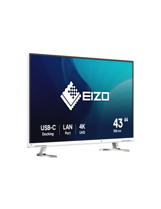 EIZO FlexScan EV4340X monitor 42.5" per progettazione CAD e 3D - BIANCO
