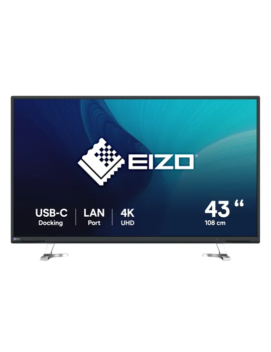 EIZO FlexScan EV4340X monitor 42.5" per progettazione CAD e 3D - NERO