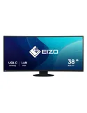 EIZO FlexScan EV3895 monitor 37,5" Curvo UltraWide per progettazione CAD e 3D - NERO