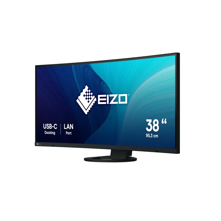 EIZO FlexScan EV3895 monitor 37,5" Curvo UltraWide per progettazione CAD e 3D - NERO