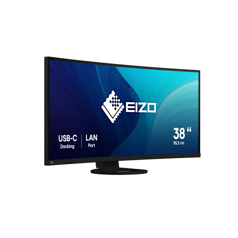 EIZO FlexScan EV3895 monitor 37,5" Curvo UltraWide per progettazione CAD e 3D - NERO