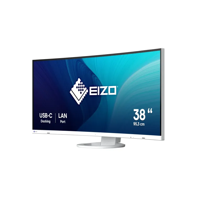 EIZO FlexScan EV3895 monitor 37,5" Curvo UltraWide per progettazione CAD e 3D - BIANCO
