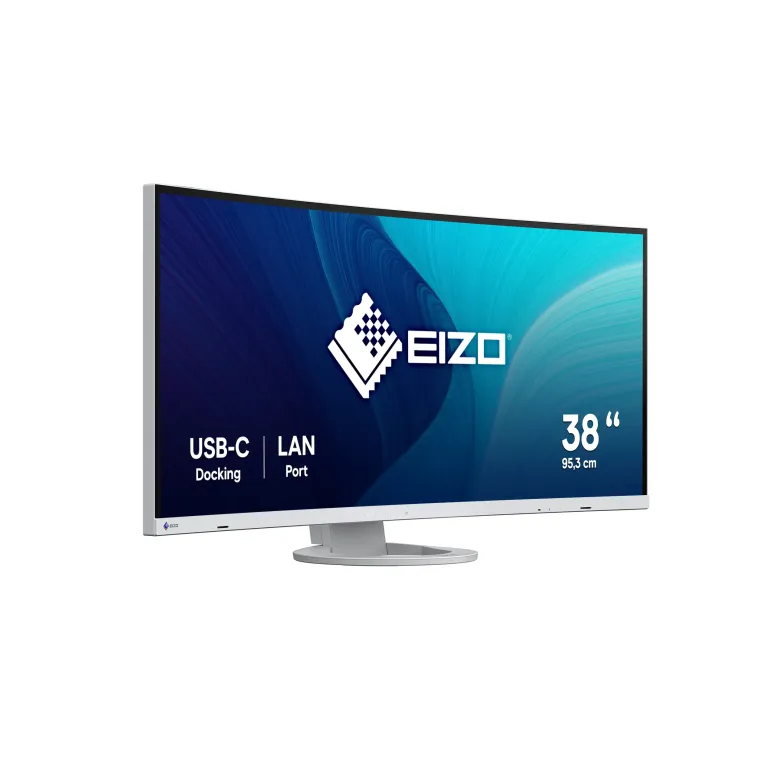 EIZO FlexScan EV3895 monitor 37,5" Curvo UltraWide per progettazione CAD e 3D - BIANCO