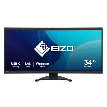 EIZO FlexScan EV3450XC monitor 34,1" Curvo UltraWide per progettazione CAD e 3D - NERO