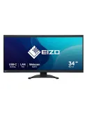EIZO FlexScan EV3450XC monitor 34,1" Curvo UltraWide per progettazione CAD e 3D - NERO