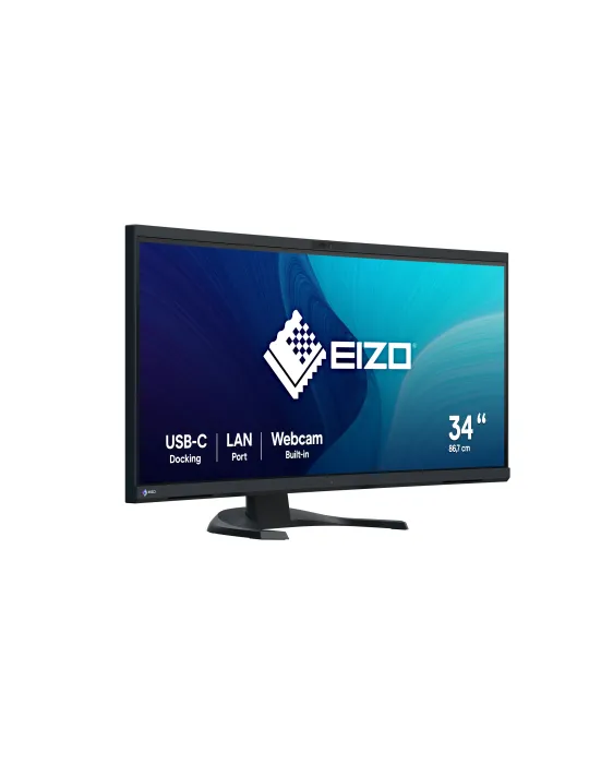 EIZO FlexScan EV3450XC monitor 34,1" Curvo UltraWide per progettazione CAD e 3D - NERO