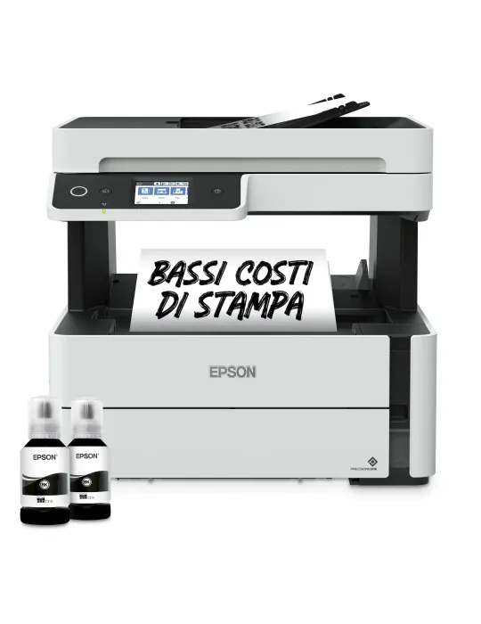 Epson EcoTank ET-M3180 Stampante monocromatica multifunzione A4 Wi-Fi con serbatoi di inchiostro