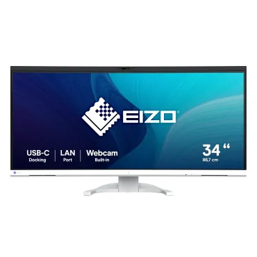 EIZO FlexScan EV3450XC monitor 34,1" Curvo UltraWide per progettazione CAD e 3D - BIANCO