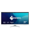 EIZO FlexScan EV3450XC monitor 34,1" Curvo UltraWide per progettazione CAD e 3D - BIANCO