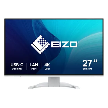 EIZO FlexScan EV2740X monitor 27" per progettazione CAD e 3D - BIANCO