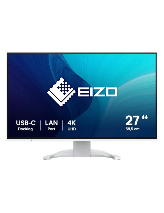 EIZO FlexScan EV2740X monitor 27" per progettazione CAD e 3D - BIANCO