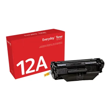 Toner Everyday™ _OEM_NAME_ Nero di Xerox compatibile con HP 12A (Q2612A), Capacità standard