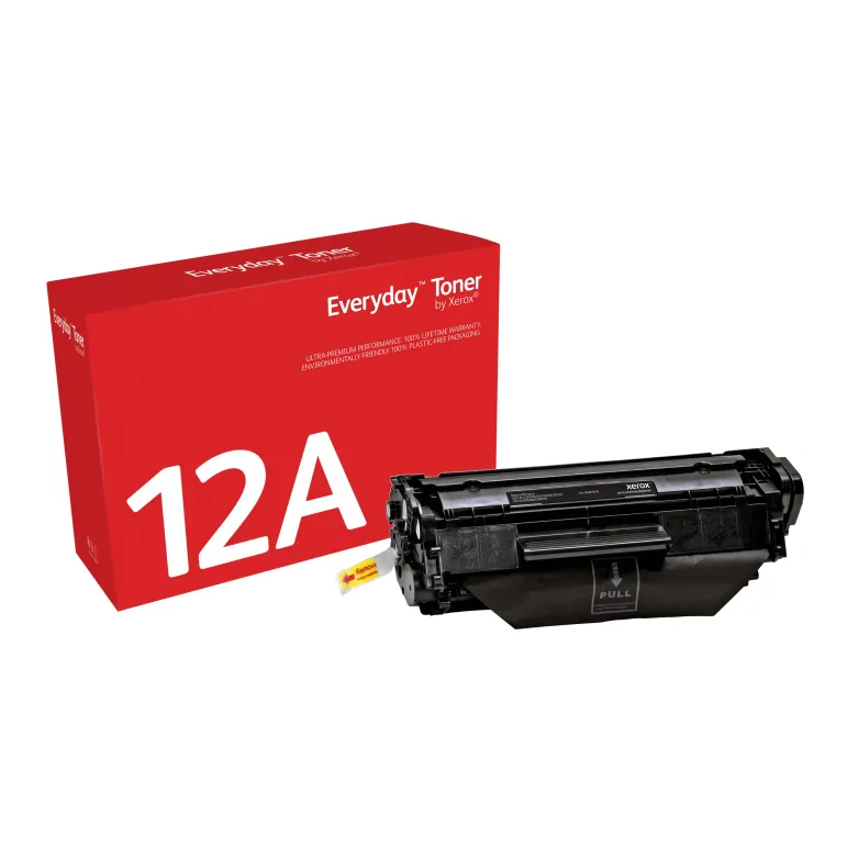 Toner Everyday™ _OEM_NAME_ Nero di Xerox compatibile con HP 12A (Q2612A), Capacità standard