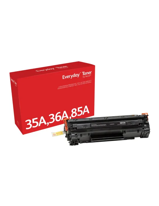 Toner Everyday™ _OEM_NAME_ Nero di Xerox compatibile con HP 35A 36A 85A (CB435A  CB436A  CE285A), Capacità standard