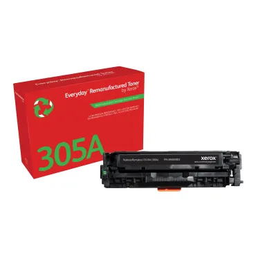 Toner rigenerato Everyday™ di Xerox Nero compatibile con HP 305A (CE410A), Capacità standard