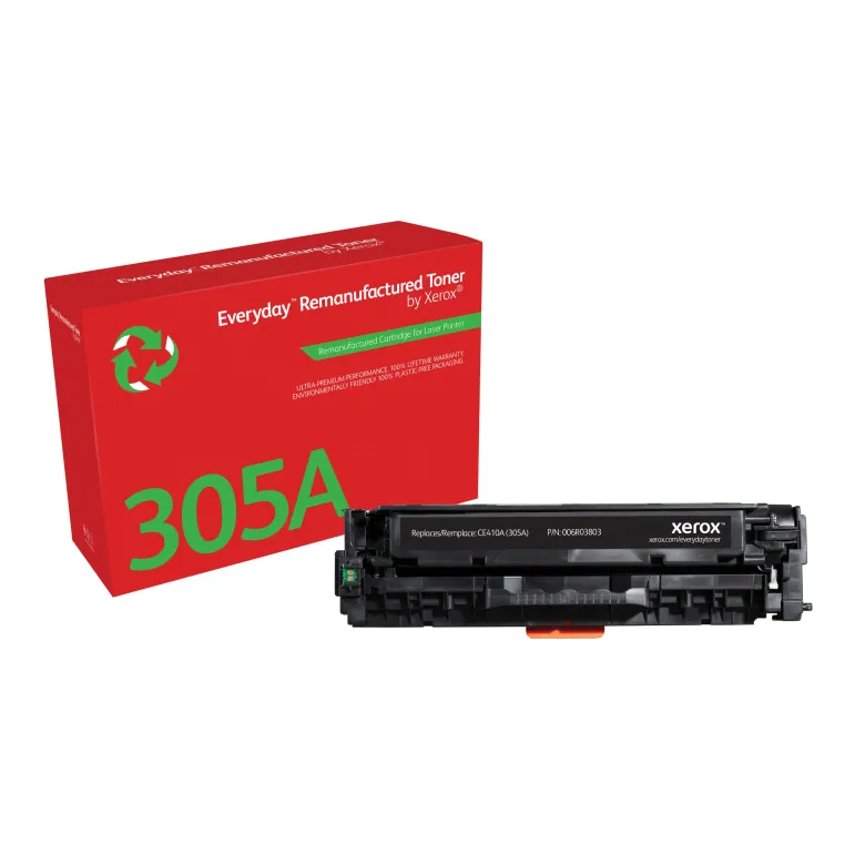 Toner rigenerato Everyday™ di Xerox Nero compatibile con HP 305A (CE410A), Capacità standard