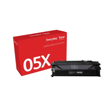 Toner Everyday™ _OEM_NAME_ Nero di Xerox compatibile con HP 05X (CE505X), Alta capacità