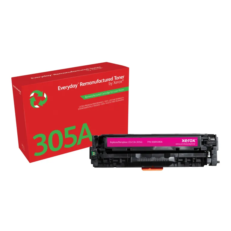 Toner rigenerato Everyday™ di Xerox Magenta compatibile con HP 305A (CE413A), Capacità standard