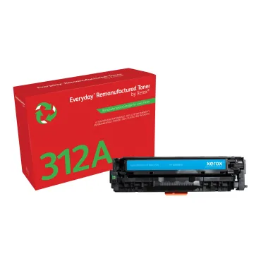 Toner rigenerato Everyday™ di Xerox Ciano compatibile con HP 312A (CF381A), Capacità standard