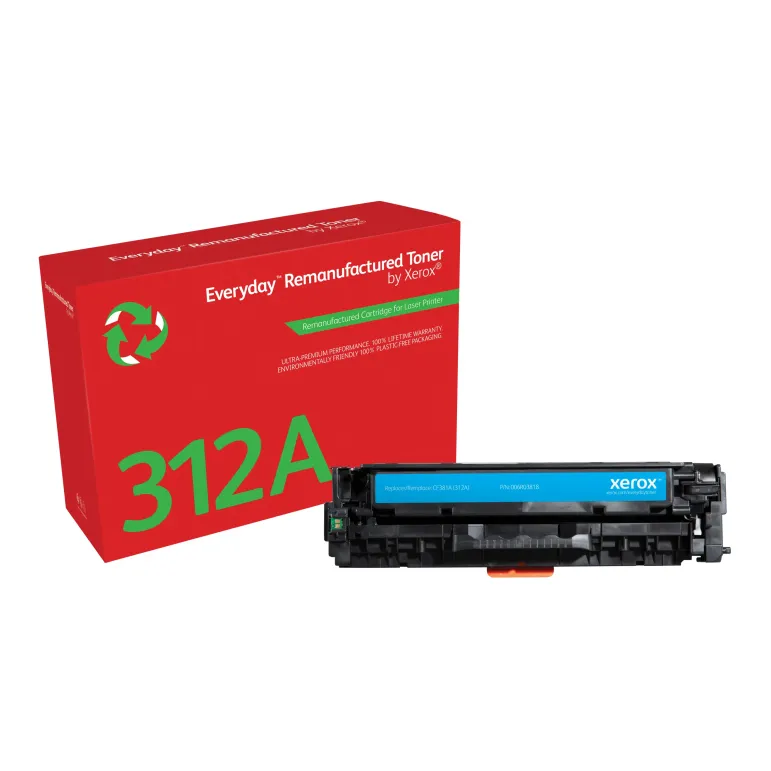 Toner rigenerato Everyday™ di Xerox Ciano compatibile con HP 312A (CF381A), Capacità standard
