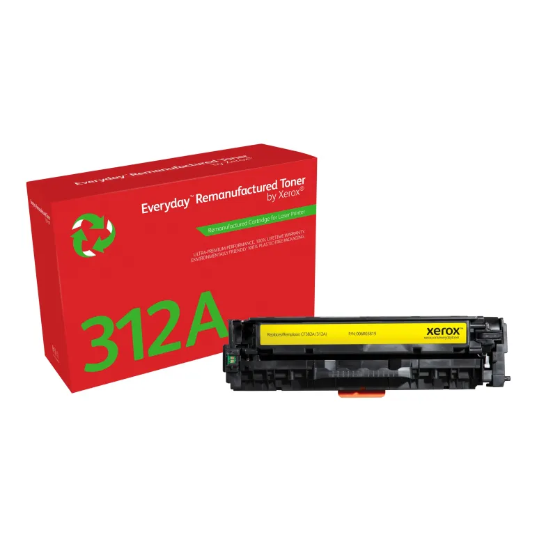 Toner rigenerato Everyday™ di Xerox Giallo compatibile con HP 312A (CF382A), Capacità standard