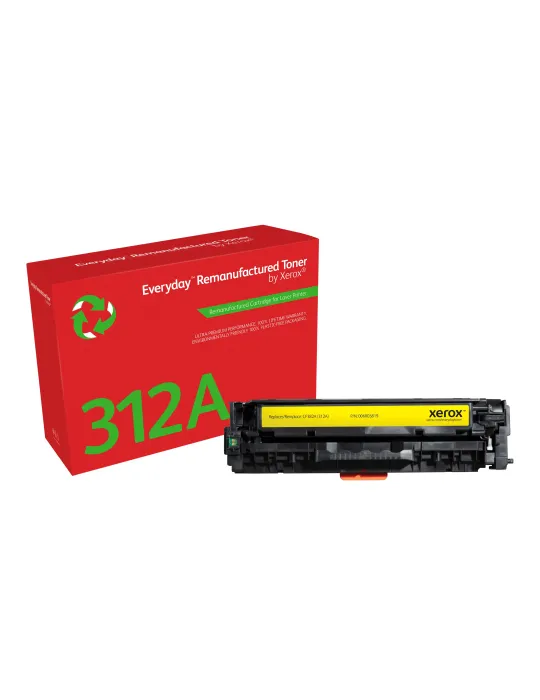 Toner rigenerato Everyday™ di Xerox Giallo compatibile con HP 312A (CF382A), Capacità standard