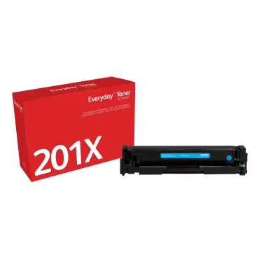 Toner Everyday™ _OEM_NAME_ Ciano di Xerox compatibile con HP 201X (CF401X), Alta capacità