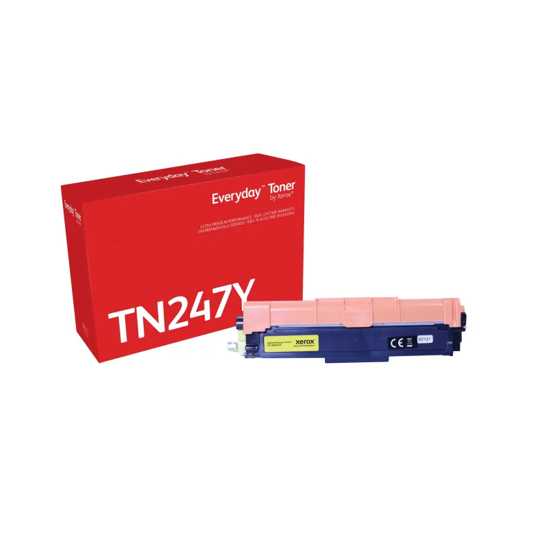 Toner Everyday™ di Xerox Giallo compatibile con Brother TN247Y, Alta capacità