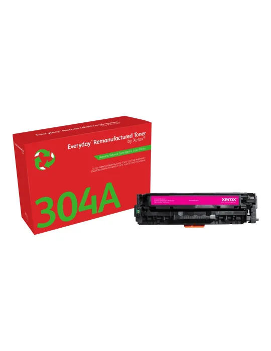 Toner rigenerato Everyday™ di Xerox Magenta compatibile con HP 304A (CC533A), Capacità standard