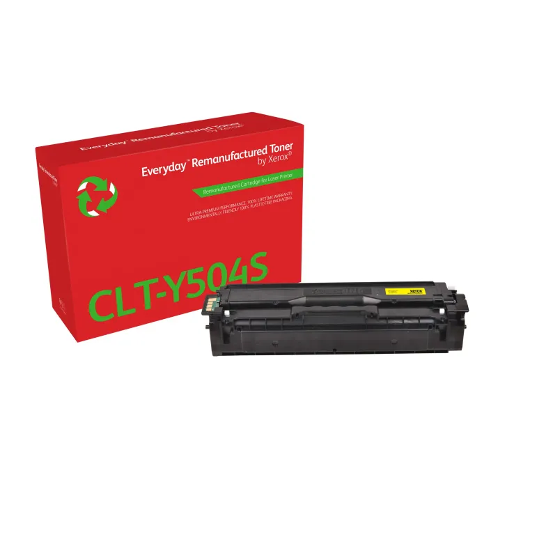 Toner rigenerato Everyday™ di Xerox Giallo compatibile con Samsung CLT-Y504S, Capacità standard