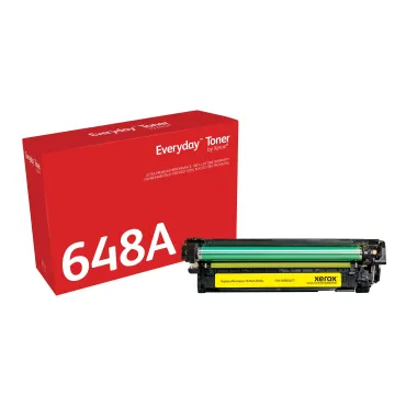 Toner Everyday™ _OEM_NAME_ Giallo di Xerox compatibile con HP 648A (CE262A), Capacità standard