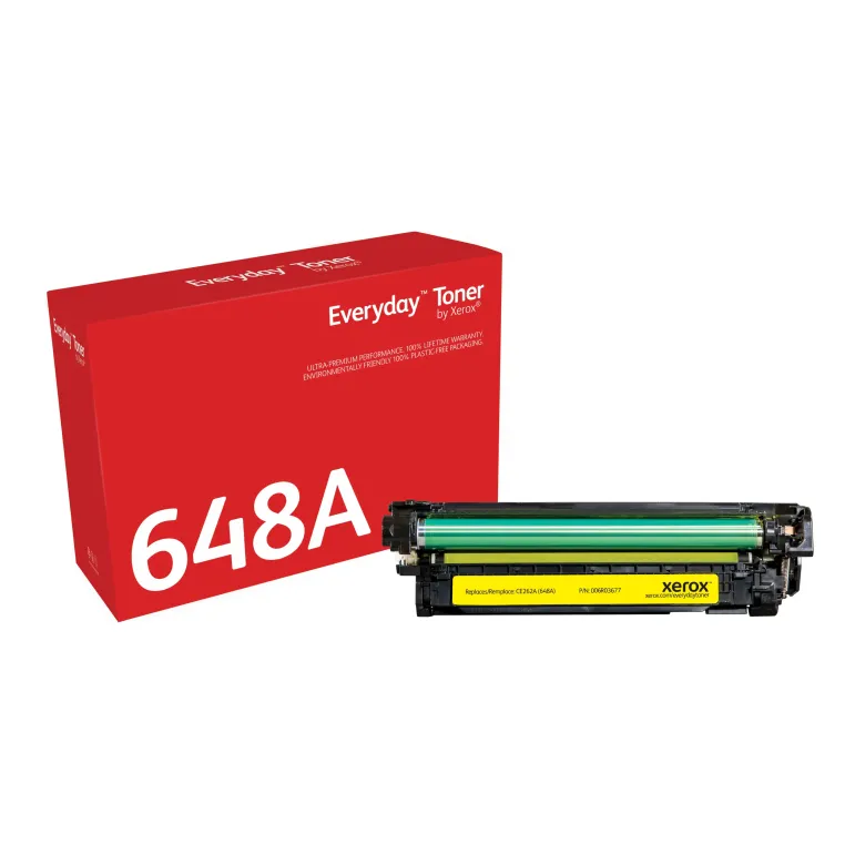 Toner Everyday™ _OEM_NAME_ Giallo di Xerox compatibile con HP 648A (CE262A), Capacità standard