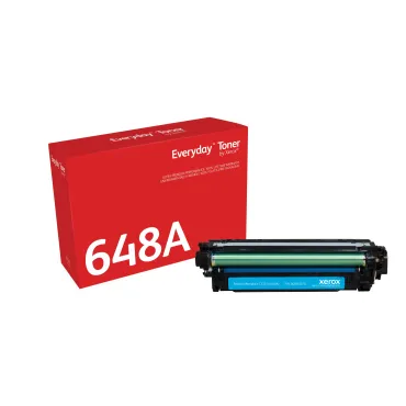Toner Everyday™ _OEM_NAME_ Ciano di Xerox compatibile con HP 648A (CE261A), Capacità standard