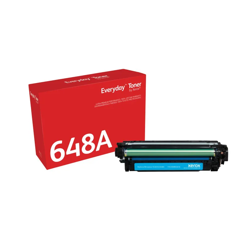 Toner Everyday™ _OEM_NAME_ Ciano di Xerox compatibile con HP 648A (CE261A), Capacità standard