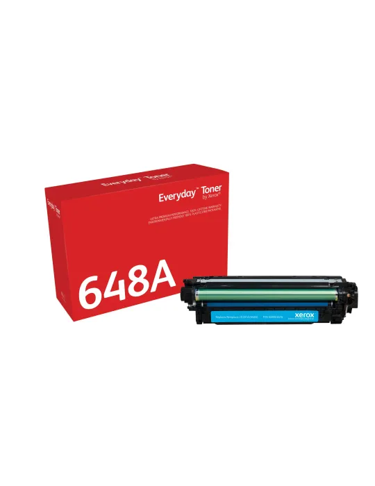 Toner Everyday™ _OEM_NAME_ Ciano di Xerox compatibile con HP 648A (CE261A), Capacità standard