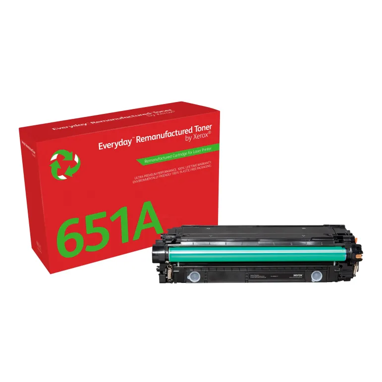 Toner rigenerato Everyday™ di Xerox Nero compatibile con HP 651A 650A 307A (CE340A CE270A CE740A), Capacità standard