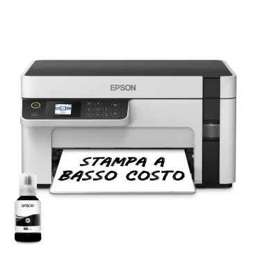 Epson EcoTank ET-M2120 Stampante monocromatica multifunzione A4 Wi-Fi con serbatoi di inchiostro