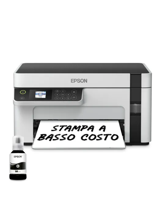 Epson EcoTank ET-M2120 Stampante monocromatica multifunzione A4 Wi-Fi con serbatoi di inchiostro
