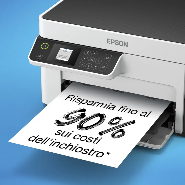Epson EcoTank ET-M2120 Stampante monocromatica multifunzione A4 Wi-Fi con serbatoi di inchiostro