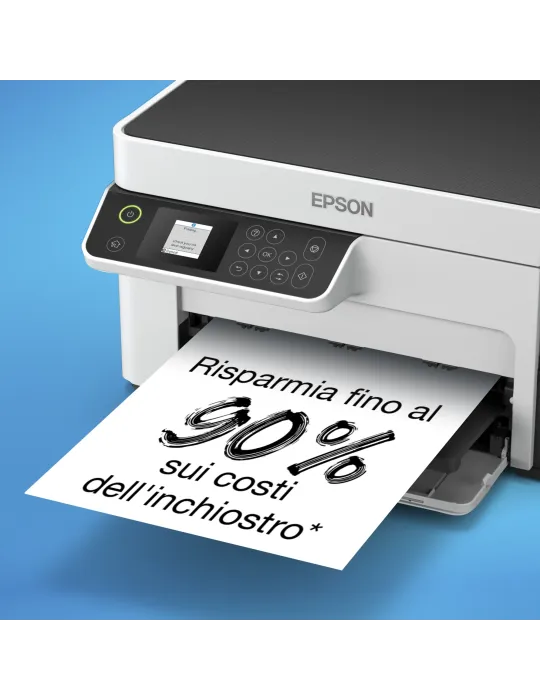 Epson EcoTank ET-M2120 Stampante monocromatica multifunzione A4 Wi-Fi con serbatoi di inchiostro