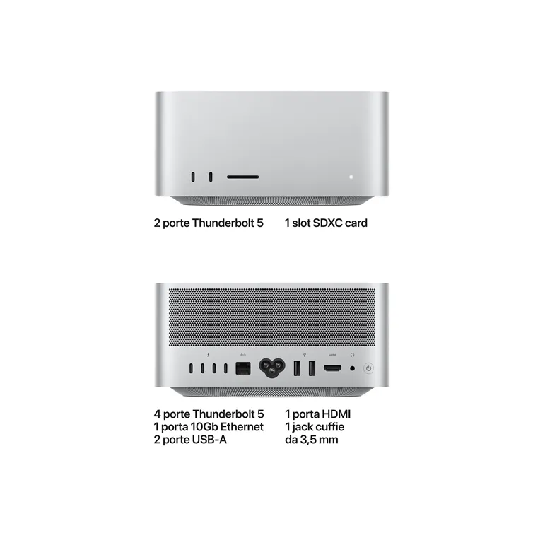 Apple Mac Studio M5 Ultra CPU 30-Core, GPU 64-Core, 96GB URAM, 1TB SSD