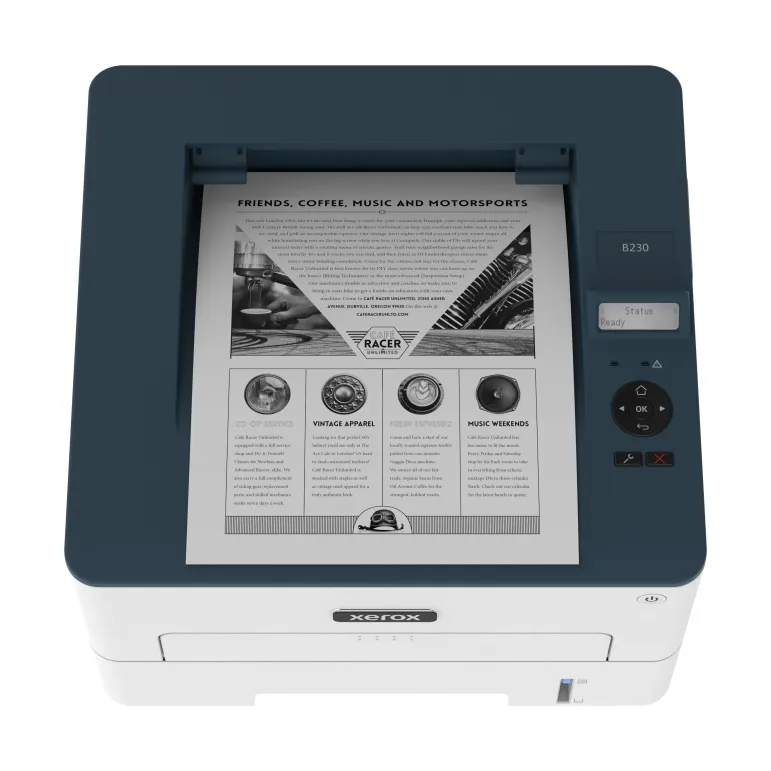Xerox B230 DNI stampante laser A4 monocromatica, WI-FI, 34 ppm