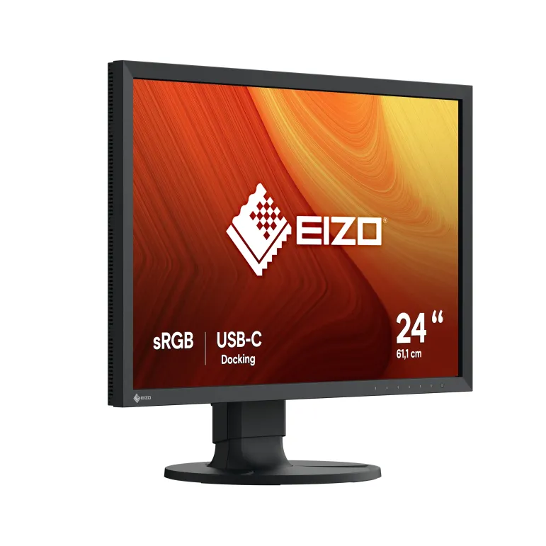 EIZO ColorEdge CS2400R monitor 24" per fotografia e grafica - NERO