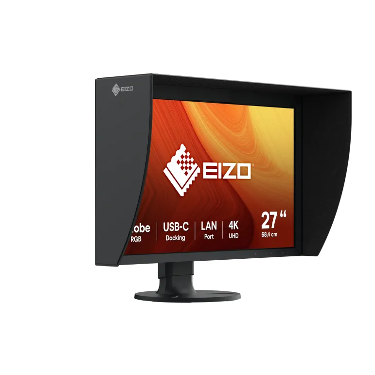 EIZO ColorEdge CG2700X monitor 27" 4K-UHD per post-produzione e video-editing (Xtreme Model) - NERO