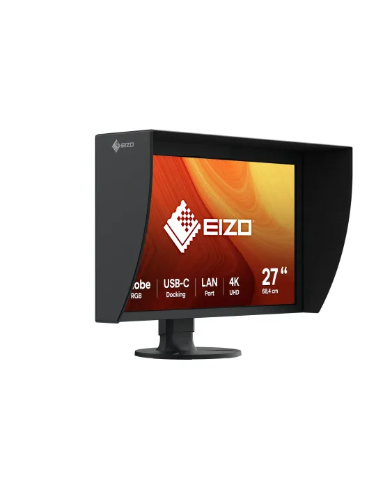 EIZO ColorEdge CG2700X monitor 27" 4K-UHD per post-produzione e video-editing (Xtreme Model) - NERO