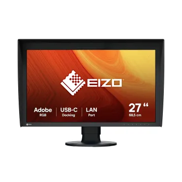 EIZO ColorEdge CG2700S monitor 27" WQHD per post-produzione e video-editing (Superior Model) - NERO