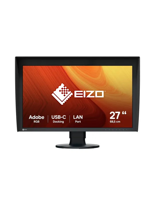EIZO ColorEdge CG2700S monitor 27" WQHD per post-produzione e video-editing (Superior Model) - NERO