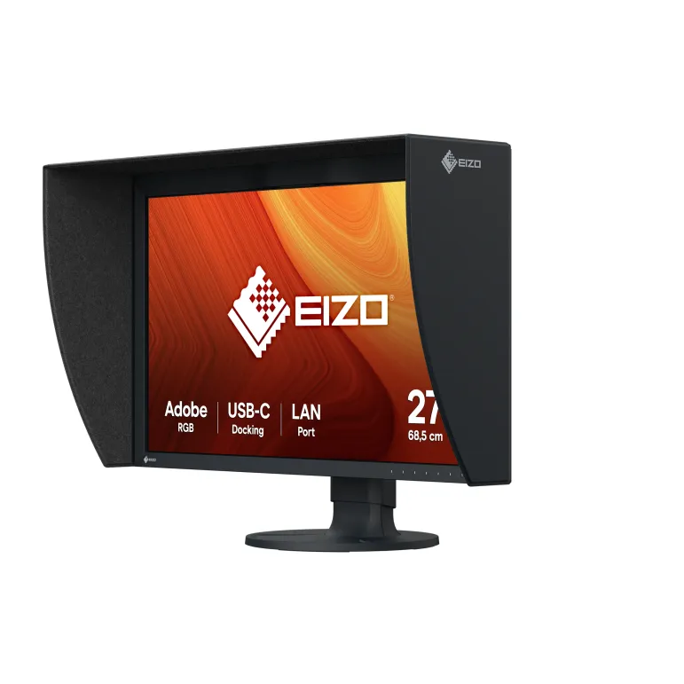 EIZO ColorEdge CG2700S monitor 27" WQHD per post-produzione e video-editing (Superior Model) - NERO