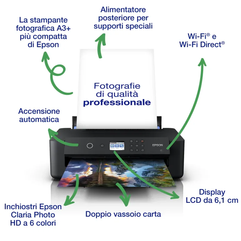 Epson Expression Photo HD XP-15000 Stampante fotografica compatta A3+