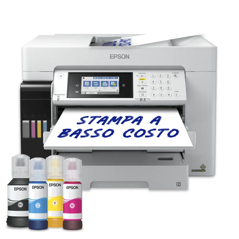 Epson EcoTank ET-16685 stampante multifunzione A3+, Wi-Fi, con serbatoi di inchiostro, scansione, copia e fax